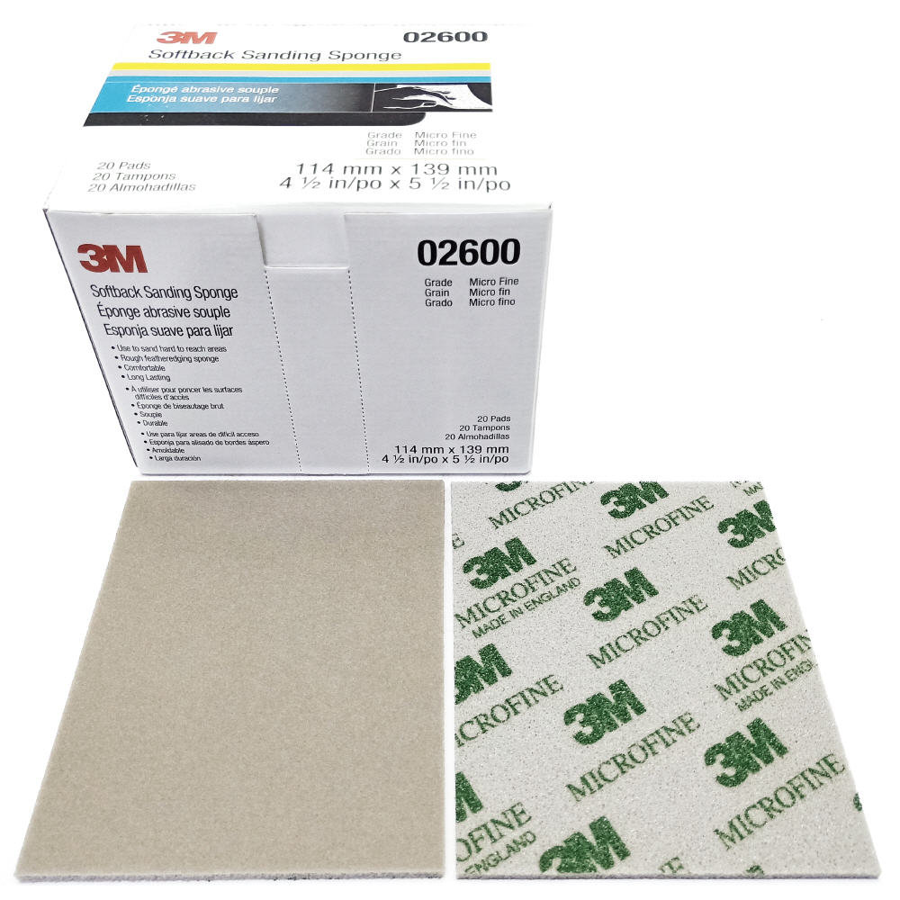 Γιαλόχαρτα Cavo Yachting 3M™ Σφουγγάρι Λείανσης Softback, 139x114mm, Microfine 3M™ Σφουγγάρι Λείανσης Softback, 139x114mm, Microfine Γιαλόχαρτα Cavo Yachting