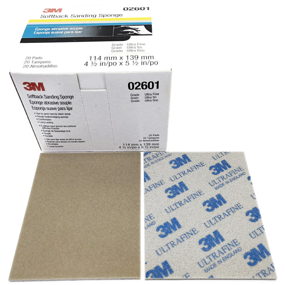 Abrasives Cavo Yachting 3M™ Softback Sanding Sponge, 115mm x 140mm, Ultrafine 3M™ Softback Sanding Sponge, 115mm x 140mm, Ultrafine Abrasives Cavo Yachting
