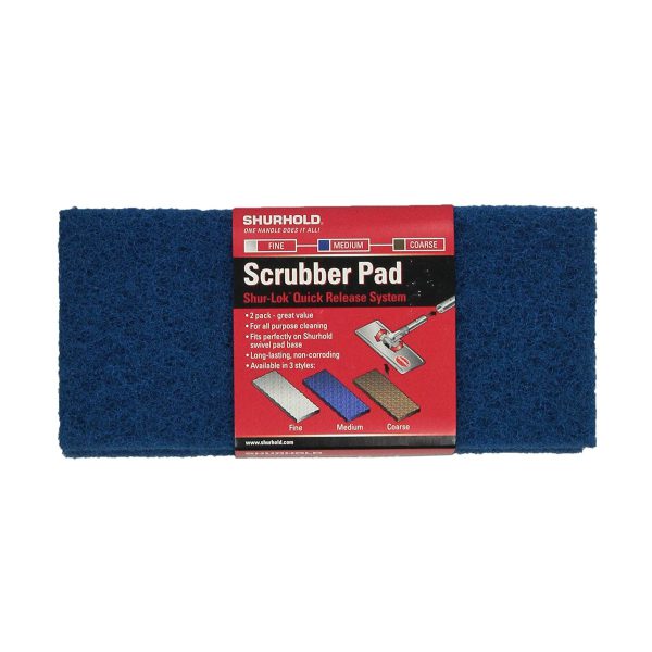 Shurhold 1702 Medium Scrubber Pad (2 Pack) Brushes, Mops & Trays Cavo Yachting