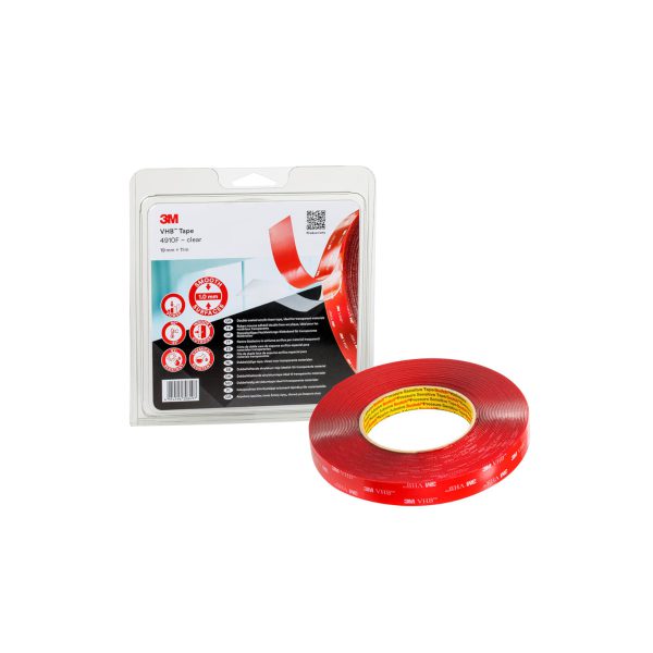 3M™ VHB™ Tape 4910 19mm x 3m, Transparent Masking Tapes Cavo Yachting