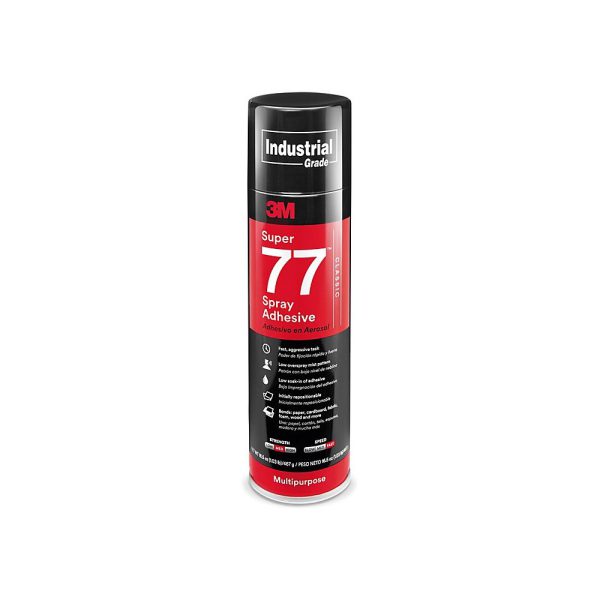 3M™ Super 77™ Multipurpose Spray Adhesive, 500ml Fillers, Resins & Gelcoats Cavo Yachting