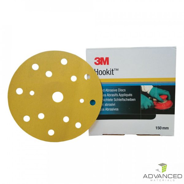 3M™ Hookit™ Abrasive Disc 255+, 150 mm, 15 Hole Maintenance Cavo Yachting