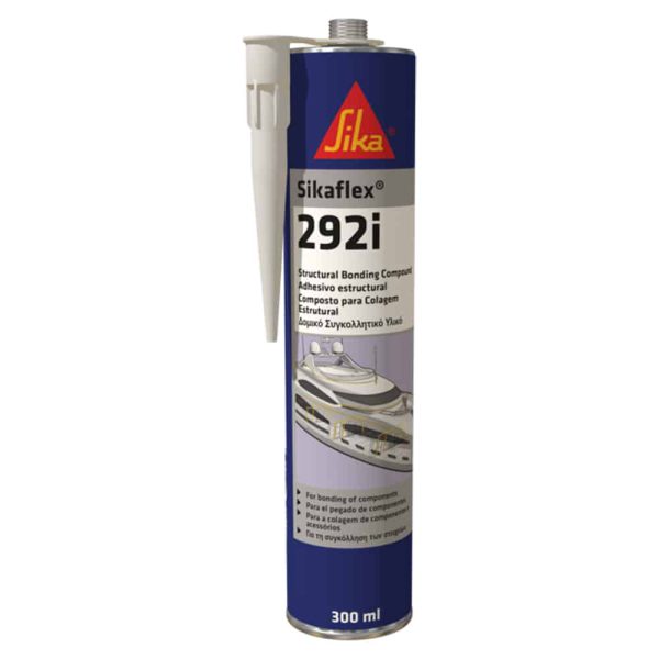 Sikaflex 292i PU Assembly Adhesive, 300ml, White Fillers, Resins & Gelcoats Cavo Yachting