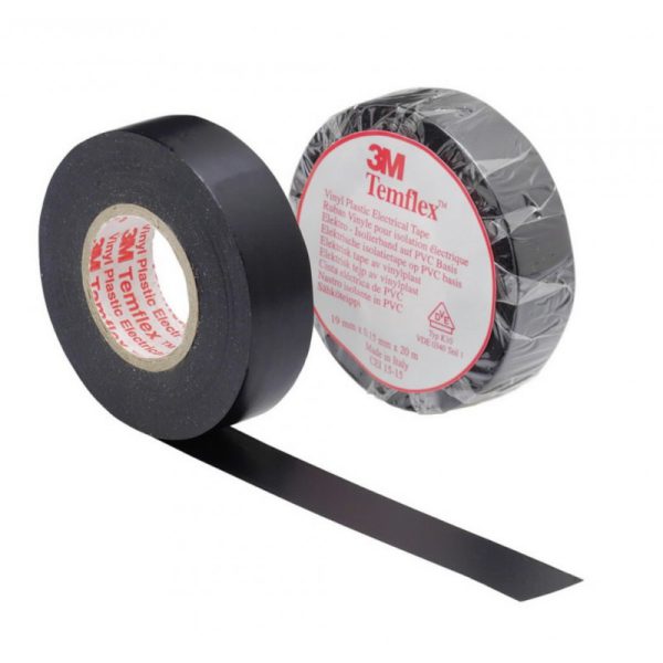 3M™ Temflex™ 1500 Vinyl Electrical Tape 19mm x 20m Masking Tapes Cavo Yachting