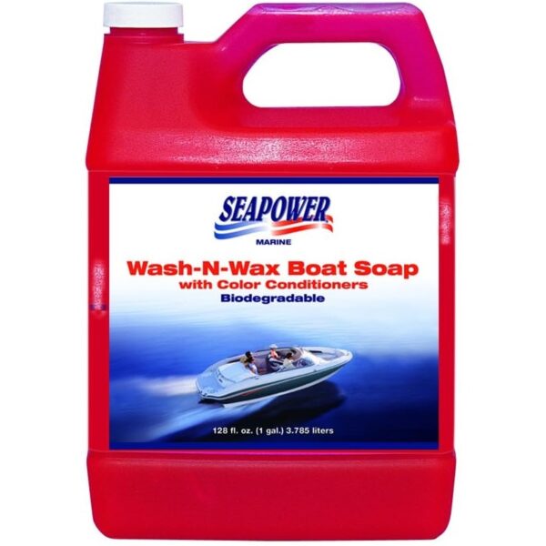 Seapower Wash ‘N’ Wax Boat Soap, 5lt Cleaning Products Cavo Yachting
