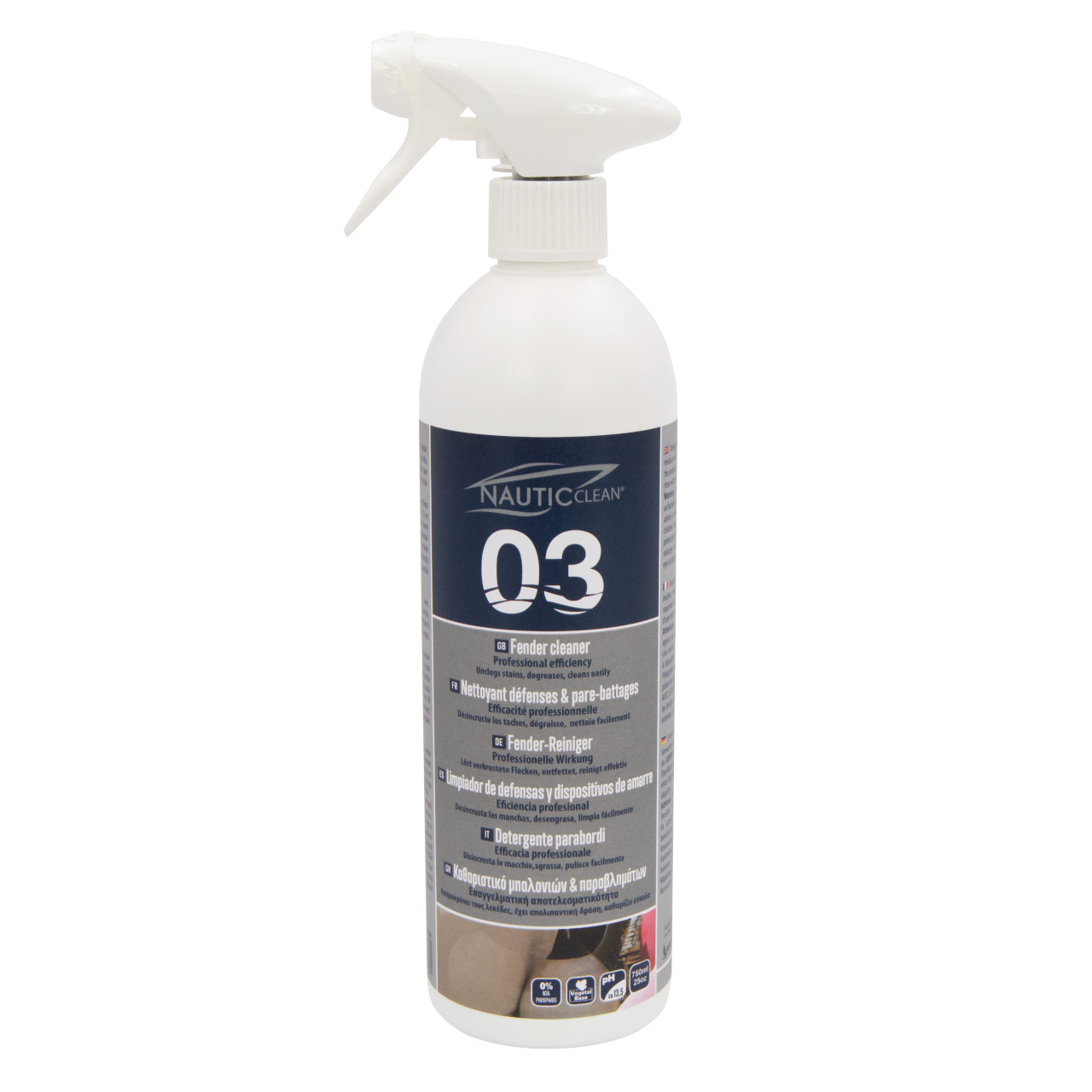 Cleaning Products Cavo Yachting Nautic Clean 03 Fender Cleaner Spray, 750ml Nautic Clean 03 Fender Cleaner Spray, 750ml Cleaning Products Cavo Yachting