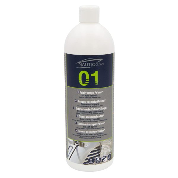 Nautic Clean 01 Auto Dry Shampoo, 1lt Cleaning Products Cavo Yachting