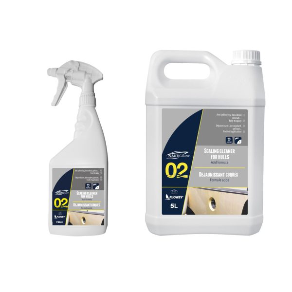 Nautic Clean 02 Scaling Cleaner for Hulls Cleaning Products Cavo Yachting
