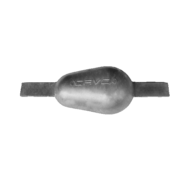 KATRADIS CAVO Weld-on Tear Anode 135x87x35mm Anodes Cavo Yachting