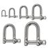 KATRADIS “D” Shackle Stainless Steel Shackles Cavo Yachting