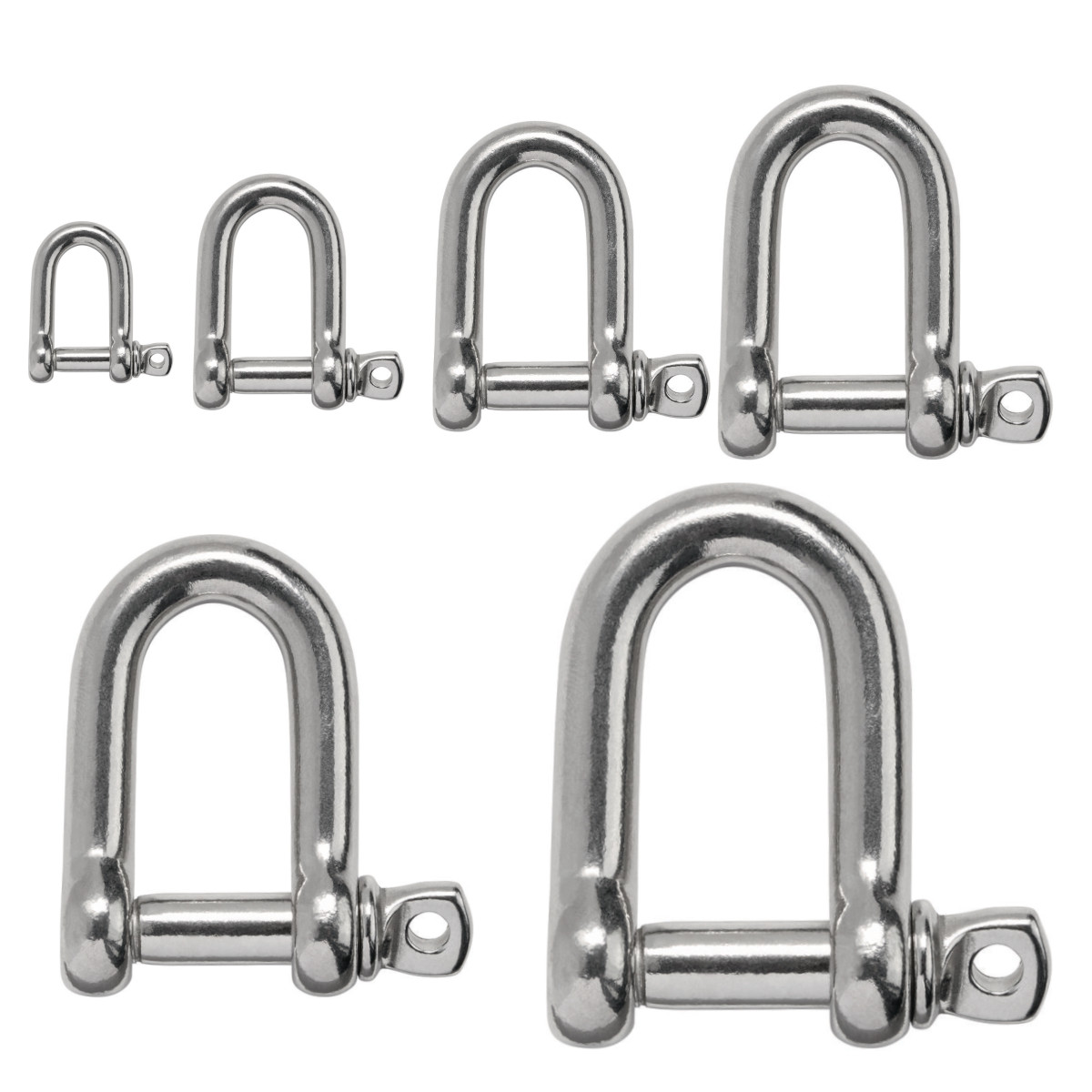 Shackles Cavo Yachting KATRADIS “D” Shackle Stainless Steel KATRADIS “D” Shackle Stainless Steel Shackles Cavo Yachting
