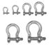 KATRADIS Bow Shackle Galvanized Alloy Steel G209 Shackles Cavo Yachting