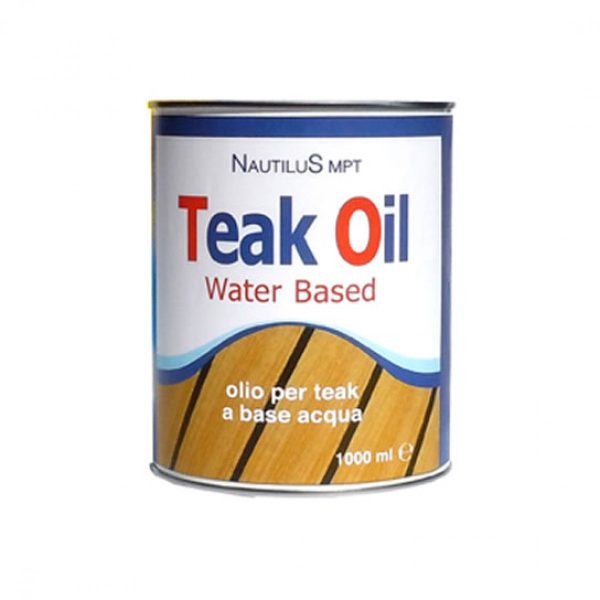 Cecchi Nautilus Teak Oil, Water Based, 1lt Teak Care Cavo Yachting