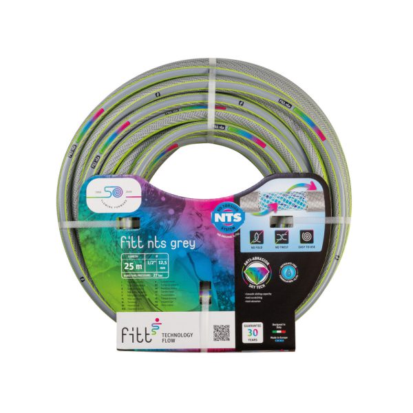 FITT Hose NTS Grey, Ø1/2” Water Hoses & Fittings Cavo Yachting