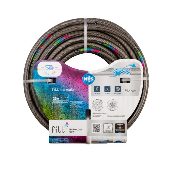 FITT Hose NTS Water, 3/4”, Dark Grey Water Hoses & Fittings Cavo Yachting