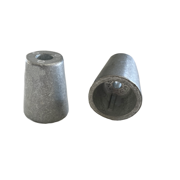 KATRADIS CAVO Shaft Anode, Radice Conical Prop Nut Anodes Cavo Yachting