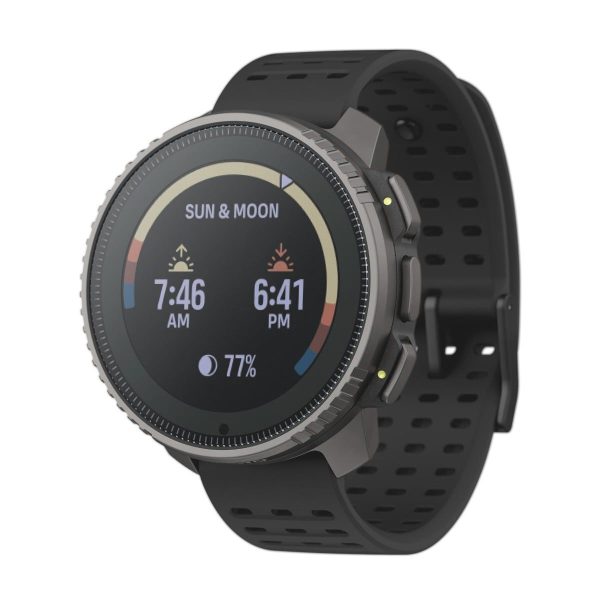 Suunto Smartwatch Vertical Titanium Solar, Black Gadgets Cavo Yachting