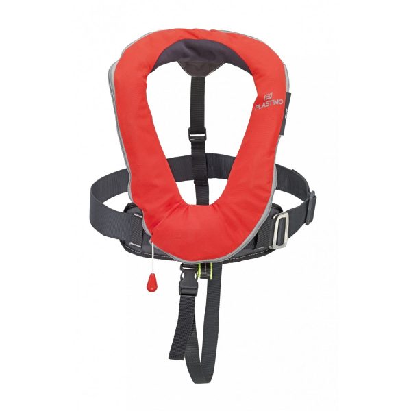 Evo-J Junior Infatable Lifejacket 110N Auto, Red Kids' Lifejackets Cavo Yachting