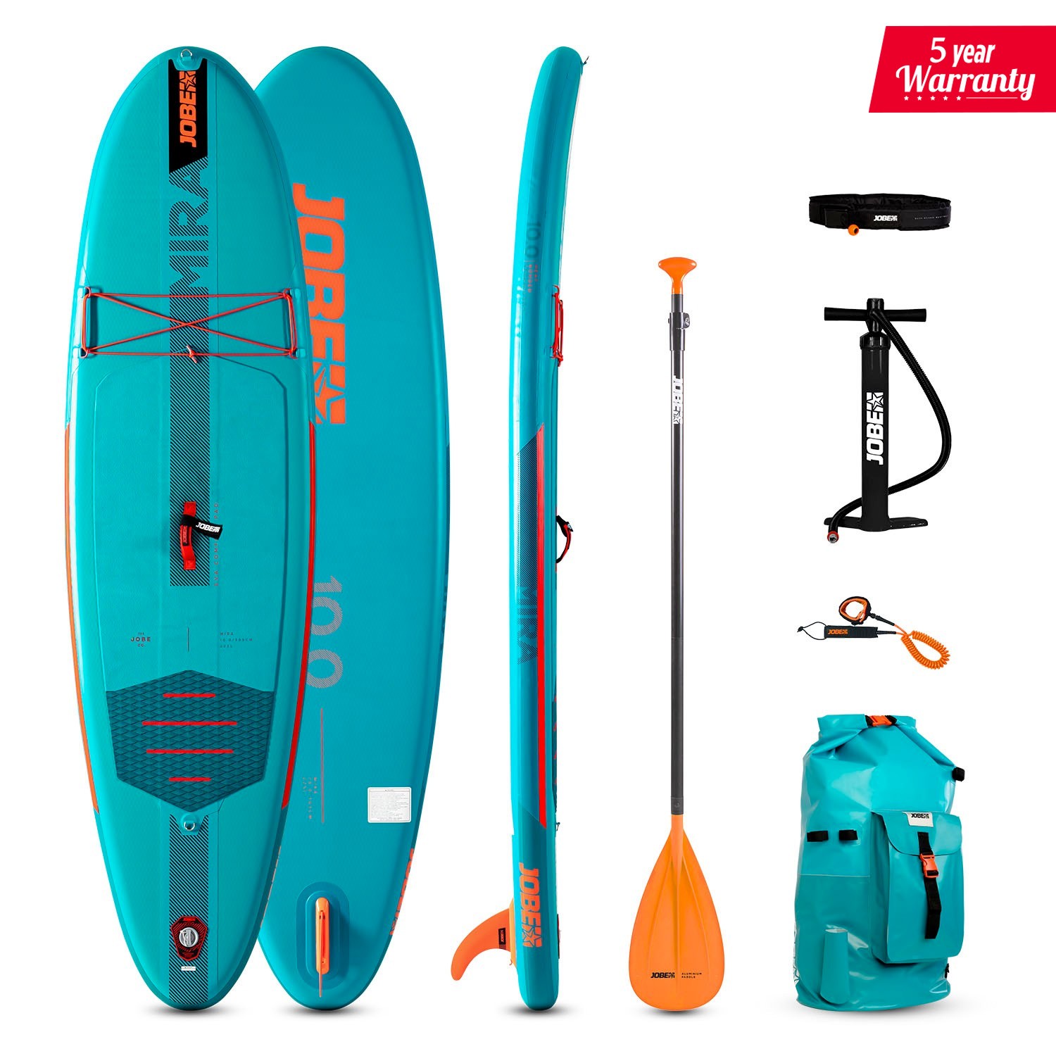 SUP Boards Cavo Yachting Jobe Mira 10.0 Inflatable Paddle Board Package Jobe Mira 10.0 Inflatable Paddle Board Package SUP Boards Cavo Yachting