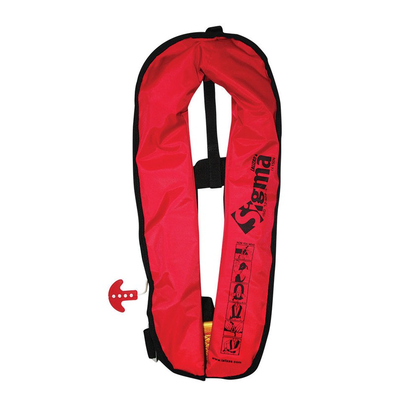 Adult Lifejackets Cavo Yachting Sigma Inflatable Lifejacket 170N Manual, Red Sigma Inflatable Lifejacket 170N Manual, Red Adult Lifejackets Cavo Yachting