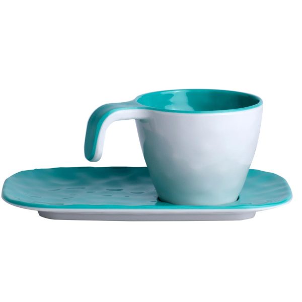 Marine Business Melamine Coffee Set SUMMER, Set of 6 pcs Tableware Cavo Yachting