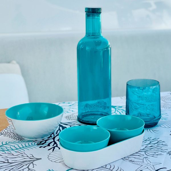 Marine Business Tablecloth Plastified COASTAL, 155x130cm Tableware Cavo Yachting