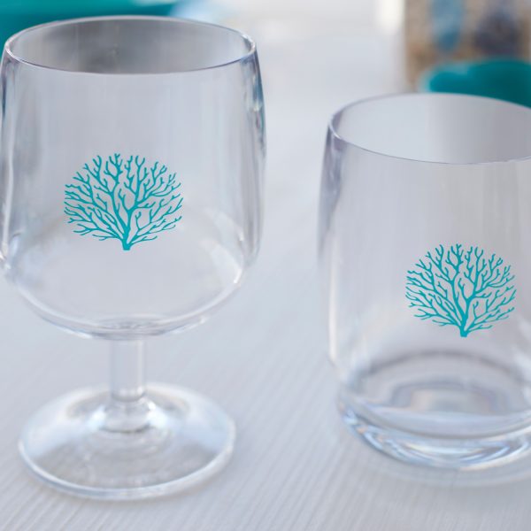 Marine Business Wine Glass, HARMONY MARE Set of 6 pcs Tableware Cavo Yachting