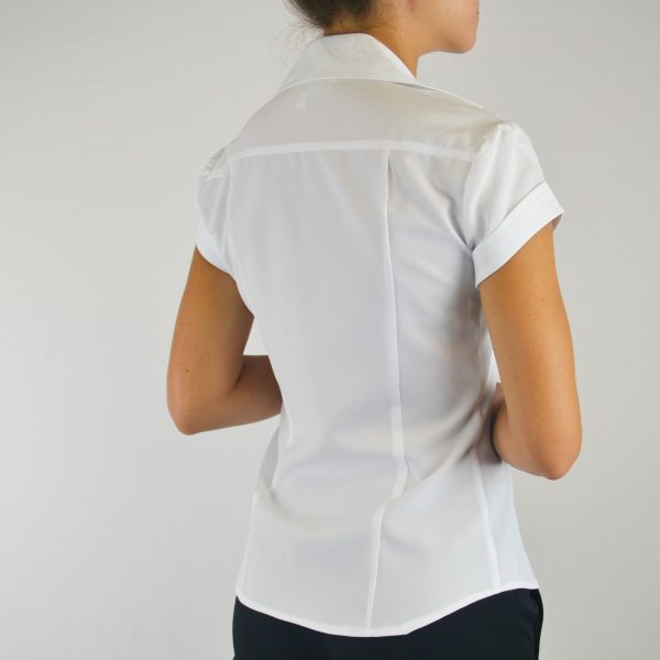 Smallwoods Cap Sleeve V-Neck Blouse Womens Tops Cavo Yachting