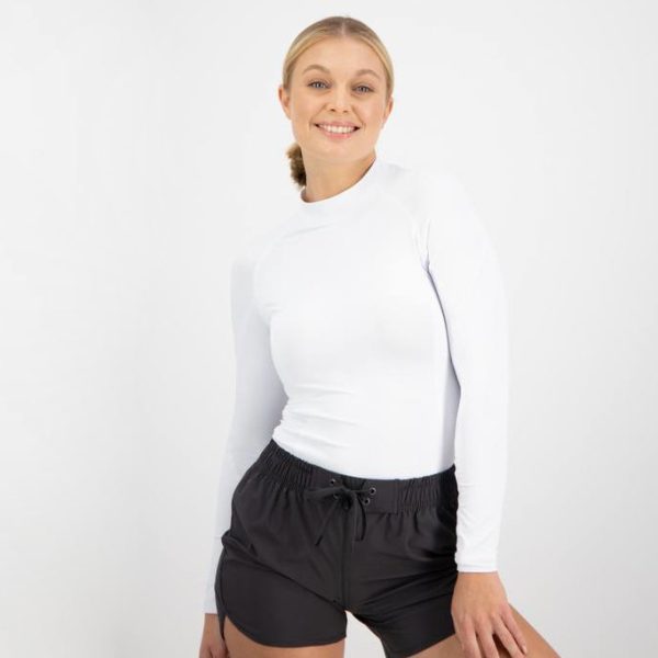 VMG Piha Women’s Long Sleeve Rash Top, SPF50&Quick dry Womens Tops Cavo Yachting