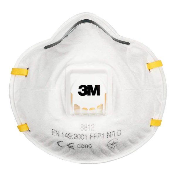 3M 8812 Particulate Respirator, FFP1, Valved Maintenance Cavo Yachting