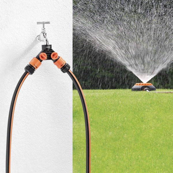 Claber 8599 Διακλαδωτής Ποτίσματος 2 Θέσεων 3/4″ Σωλήνες νερού & Αξεσουάρ Cavo Yachting