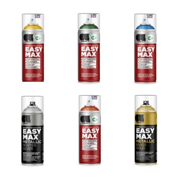 Cosmos Lac Easy Max Acrylic Paint Spray, 400ml Boat Paints Cavo Yachting