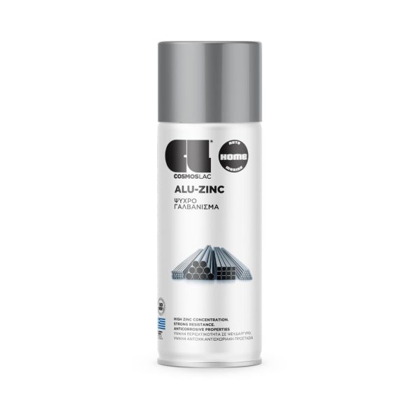 Cosmos Lac Alu-Zinc Spray, 400ml Boat Paints Cavo Yachting