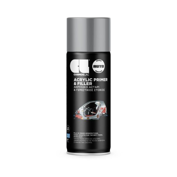 Cosmos Lac Acrylic Primer & Filler Spray, 400ml Primers Cavo Yachting