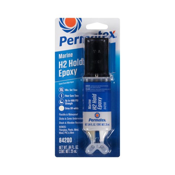 Permatex 84200 Marine H2 Hold Epoxy Glue, 25ml Fillers, Resins & Gelcoats Cavo Yachting