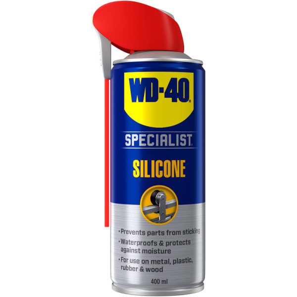 WD-40 Silicone Spray, 400ml Oils, Greases & Lubricants Cavo Yachting