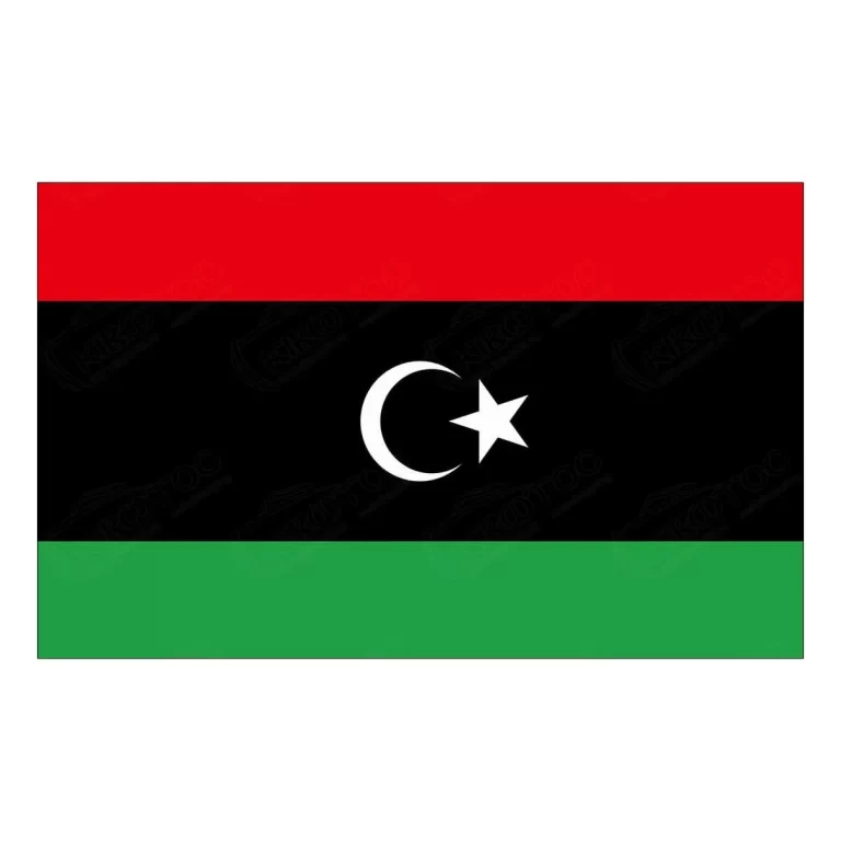 Flag Libya Flags Cavo Yachting