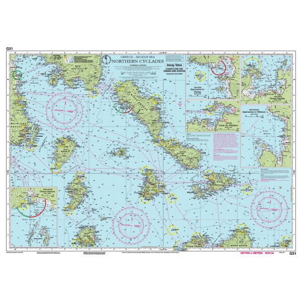 Imray Charts for the Ionian & Aegean Maps Cavo Yachting