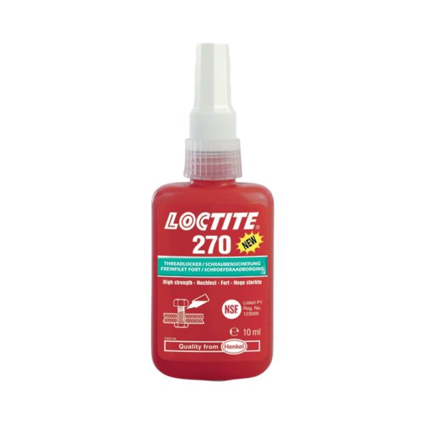 Loctite 270 Κόλλα Σπειρωμάτων Υψηλής Αντοχής, 10ml Στόκοι, Ρητίνες & Gel Coats Cavo Yachting