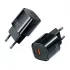 Mcdodo Fast Charger Dual Out, GaN PD 33W, Black (1xType C + 1xUSB-A) Gadgets Cavo Yachting