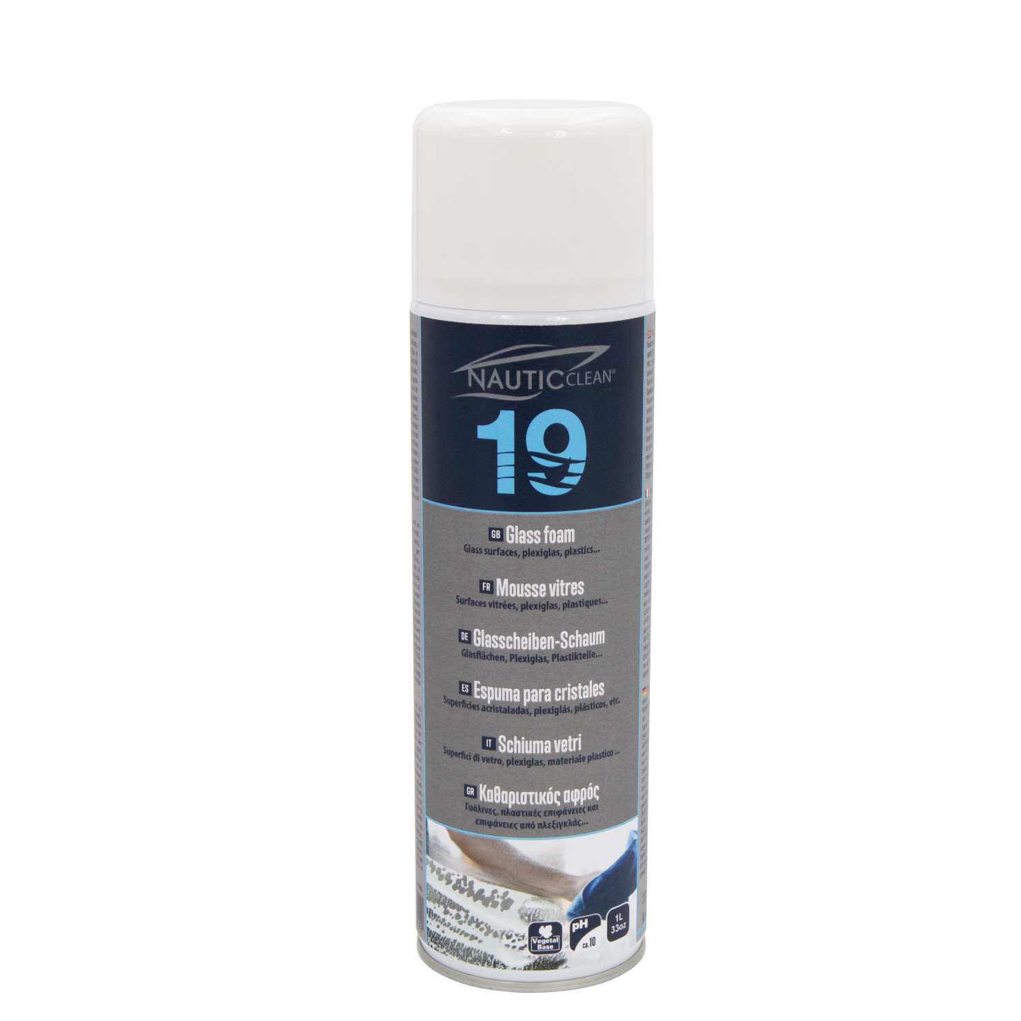 Cleaning Products Cavo Yachting Nautic Clean 19 Glass Foam, 500ml Nautic Clean 19 Glass Foam, 500ml Cleaning Products Cavo Yachting