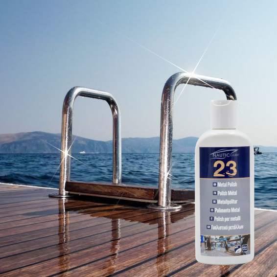 Nautic Clean 23 Metal Polish, 250ml Cleaning Products Cavo Yachting