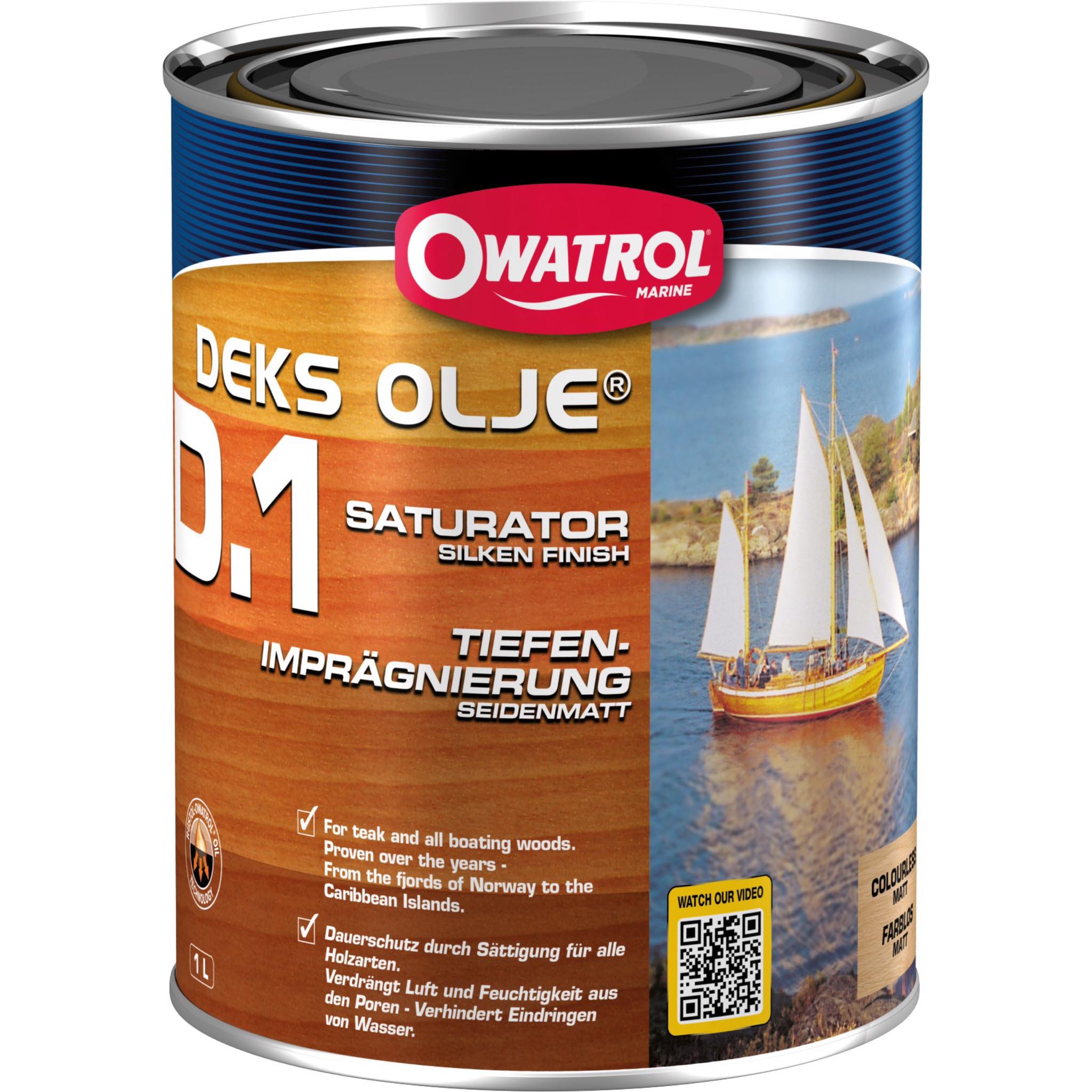 Teak Care Cavo Yachting Owatrol Deks Olje D1 Saturating Wood Oil, Matt Owatrol Deks Olje D1 Saturating Wood Oil, Matt Teak Care Cavo Yachting