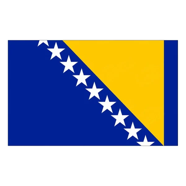 Flag Bosnia Herzegovina Flags Cavo Yachting