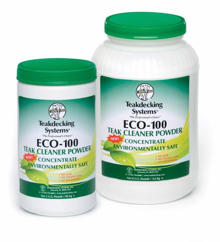 ECO-100 Teak Cleaner Powder Teak Care Cavo Yachting