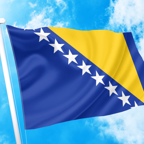 Flag Bosnia Herzegovina Flags Cavo Yachting