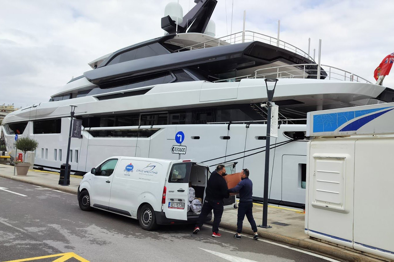 cavo yachting’s exclusive superyacht equipment provider