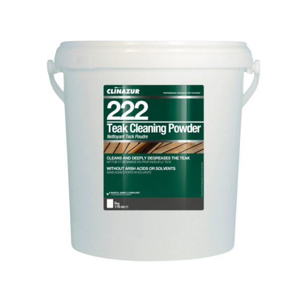 Clinazur 222 Teak Cleaning Powder Teak Care Cavo Yachting
