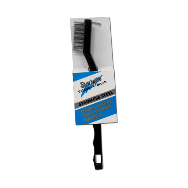 Starbrite Detail Brush with Plastic Handle & Stainless Steel Abrasives Cavo Yachting