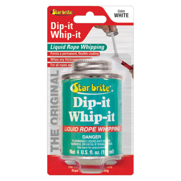 Starbrite Dip-It Whip-It Υγρό Σφράγισης Άκρων Σχοινιών, 4oz Αξεσουάρ Σχοινιών Cavo Yachting